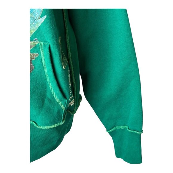 Advisory Board‎ Crystals Abc Guess Union Men Small Green Planet Saving Hoodie - Picture 5 of 15